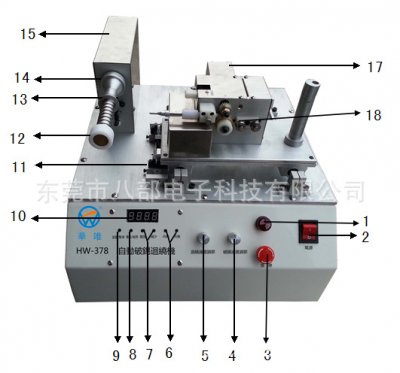 HW-378自動破錫回繞機的講解
