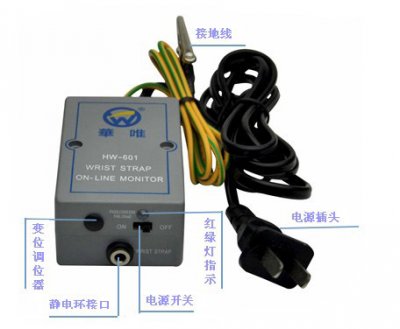 靜電環(huán)在線報(bào)警器操作方法