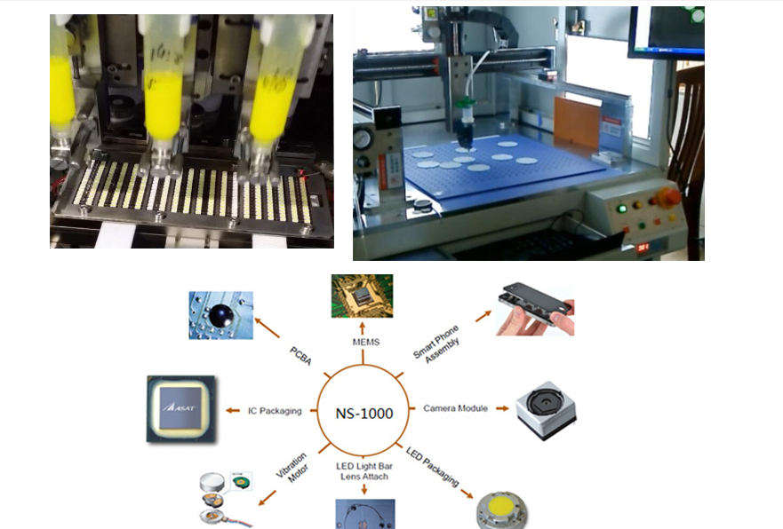 非接觸式噴射點(diǎn)膠閥
