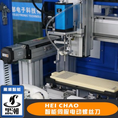 高精密智能伺服電批應(yīng)用于智能自動(dòng)鎖螺絲機(jī)