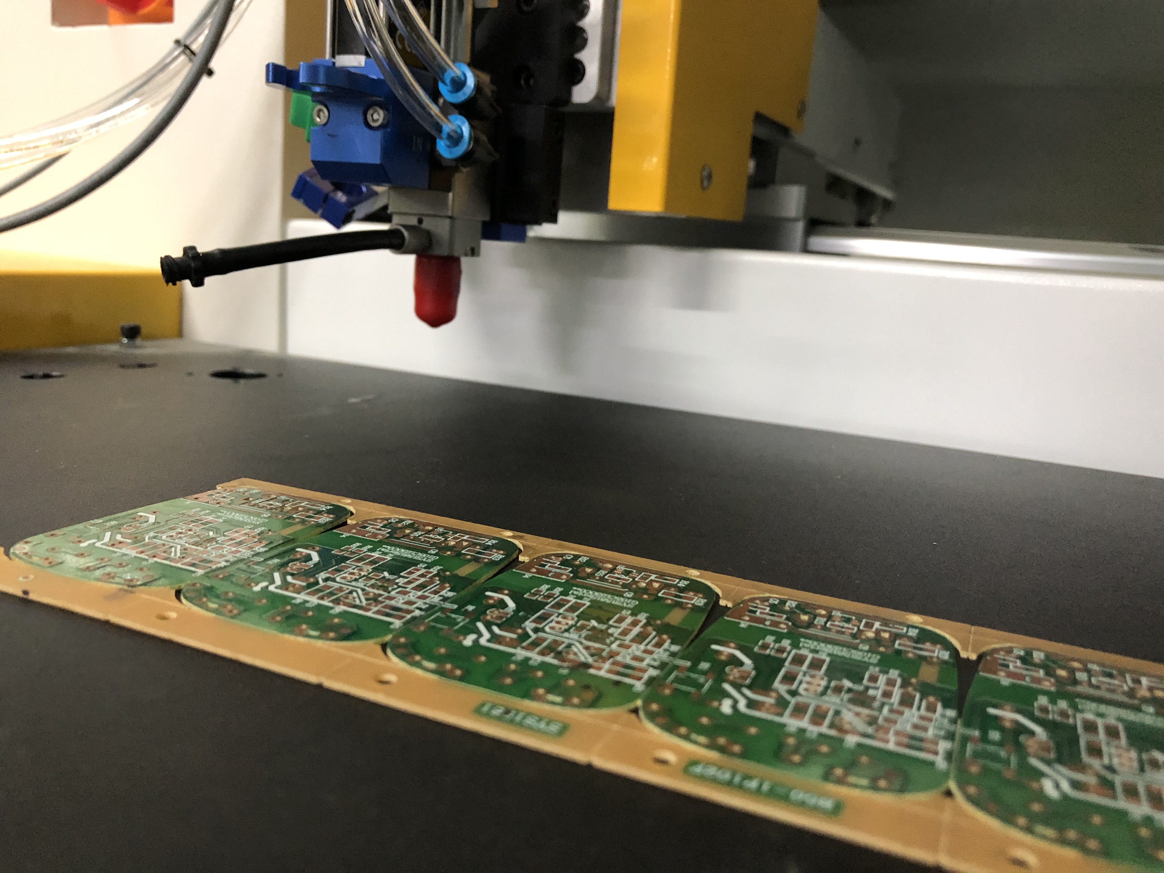 全景視覺高速噴膠機