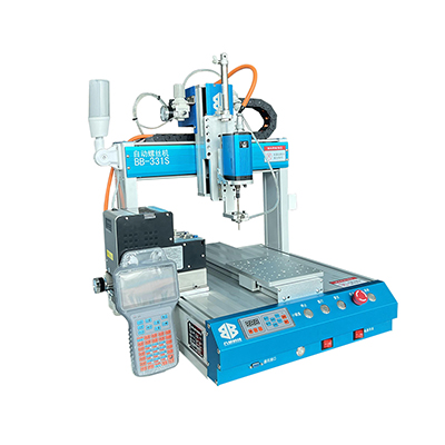 八部臺式三軸自動鎖螺絲機(jī)五金配件鎖螺絲機(jī)可定制行程鎖付螺絲機(jī)